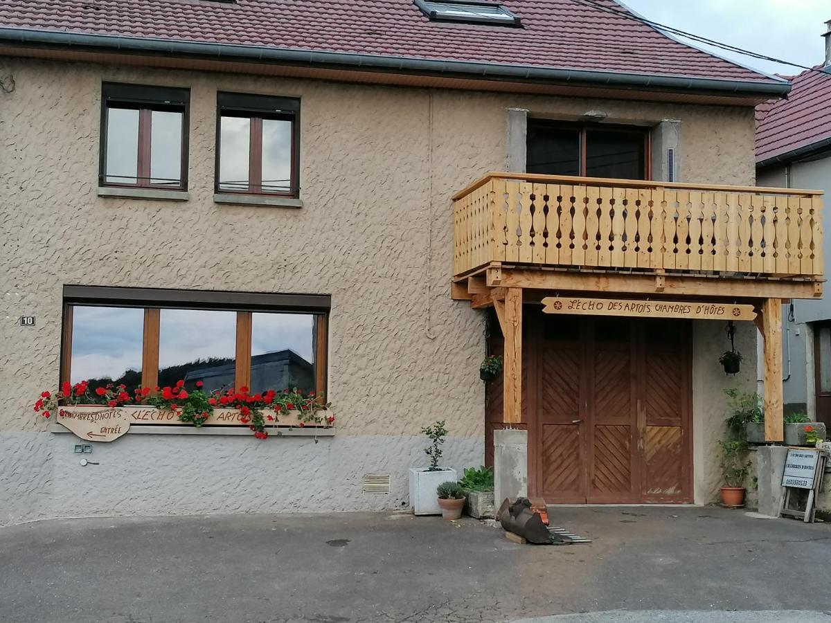 L'Echo Des Artois Bed & Breakfast Uzelle ภายนอก รูปภาพ
